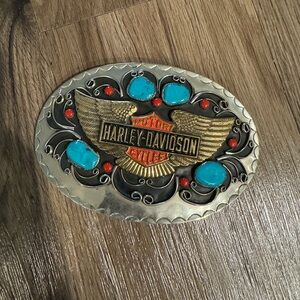 Vintage Harley Davidson belt buckle